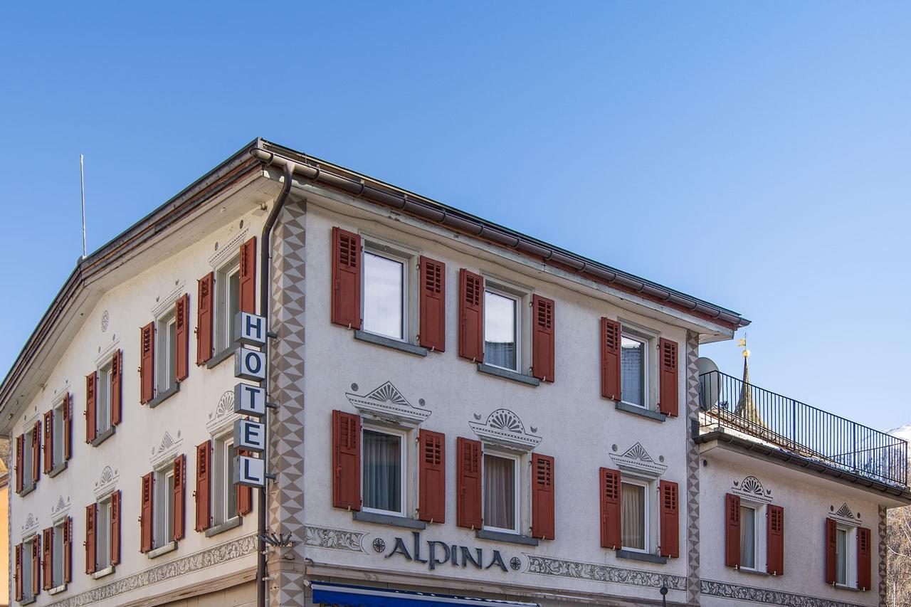 Hotel Alpina Zernez Esterno foto